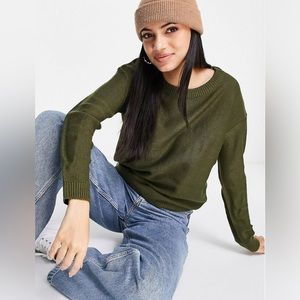 Brave Soul green/khaki sweater